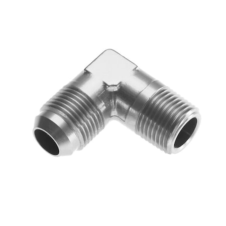 Red Horse Performance -08 90 DEGREE MALE ADAPTER TO -04 (1/4") NPT MALE - CLEAR 822-08-04-5